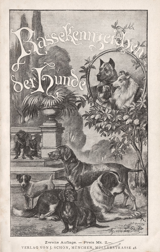 Kennzeichen aus Hunde-Sport und Jagd 1895